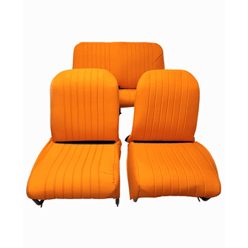 BEKLEDINGSET ORANJE TISSU SYMMETRISCH BEKLEDINGSET ORANJE TISSU SYMMETRISCH