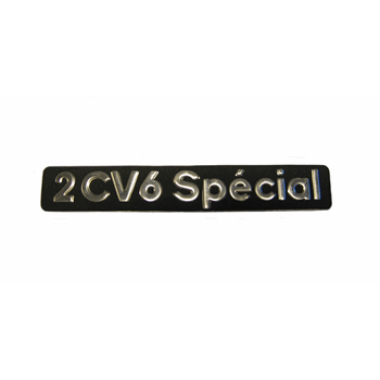 EMBLEEM 2CV6 SPECIAL EMBLEEM 2CV6 SPECIAL